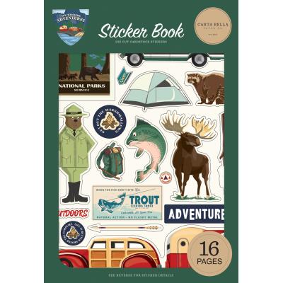 Carta Bella Outdoor Adventures - Sticker Book